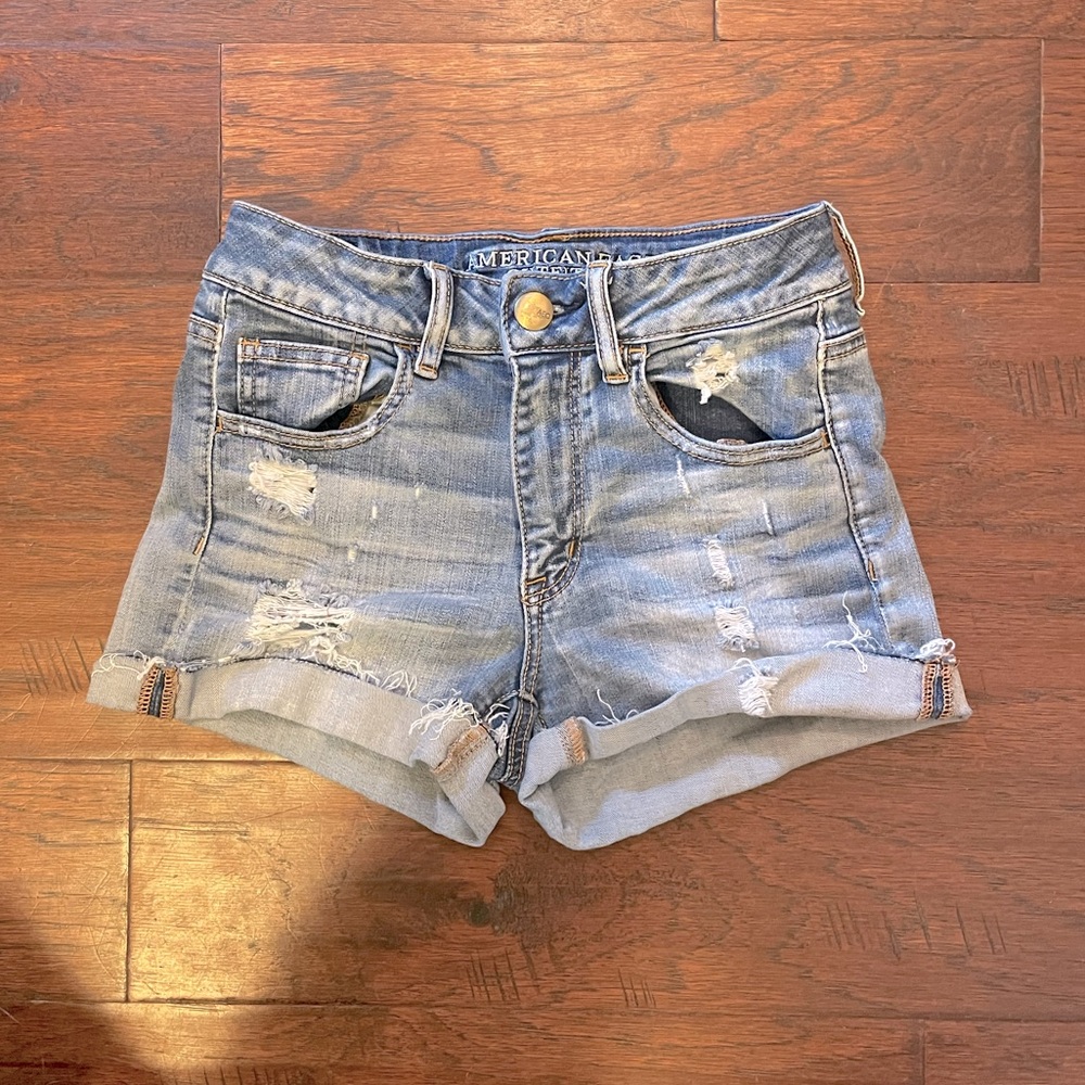 American Eagle Hi-Rise Shortie